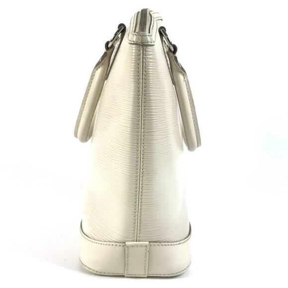 LOUIS VUITTON M4229J Epi LockitPM Tote Bag Hand Bag Epi Leather Ivoire White - Picture 5 of 16